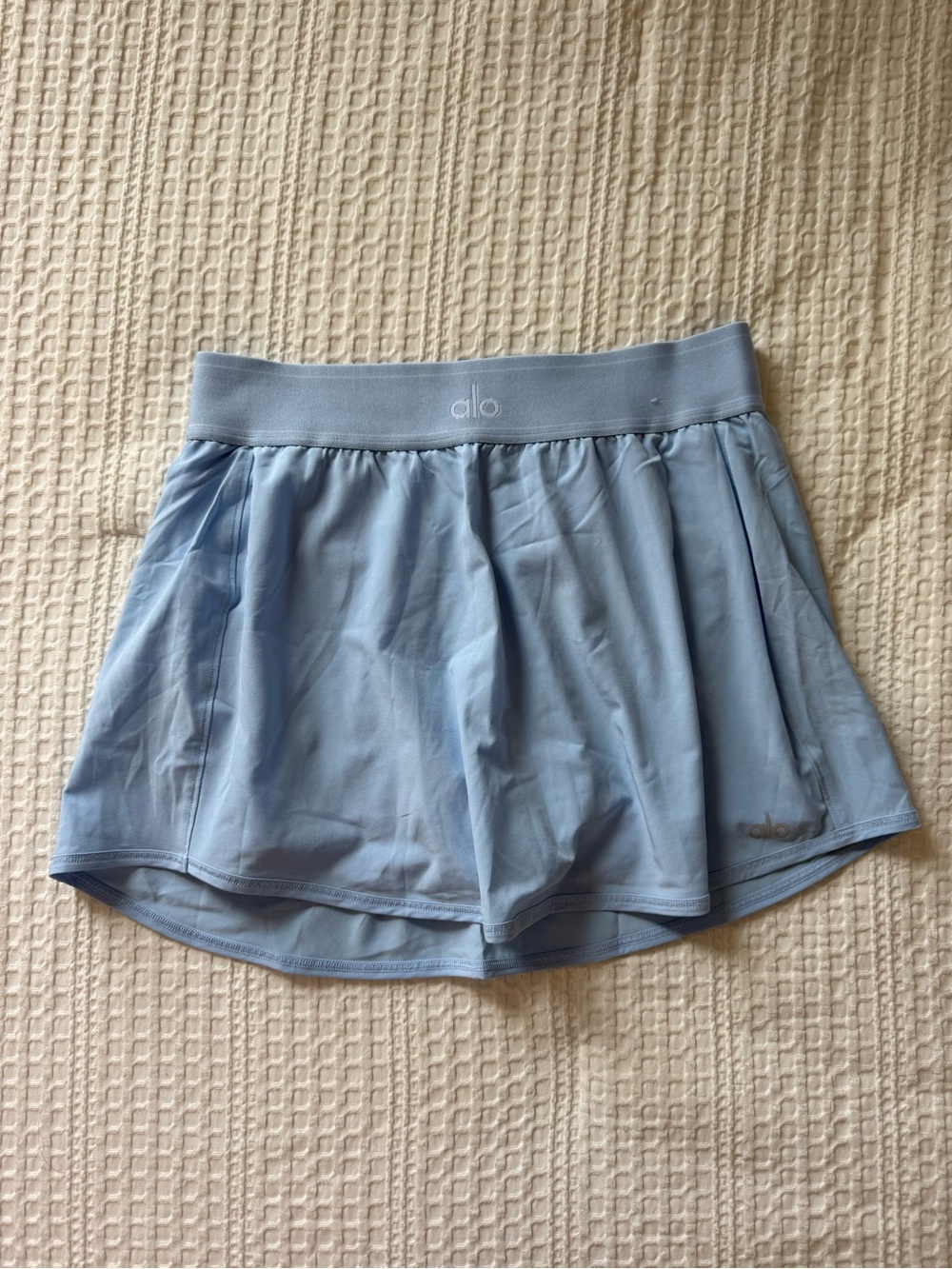 ALO Match point Tennis Skirt - Seashell Blue